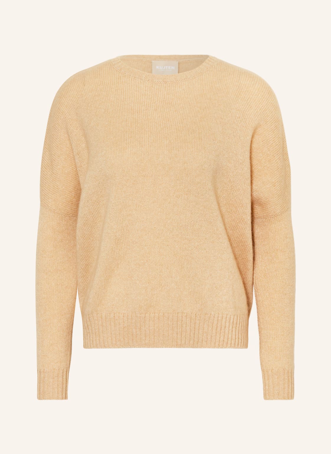 Kujten Cashmere-Pullover Amelie beige