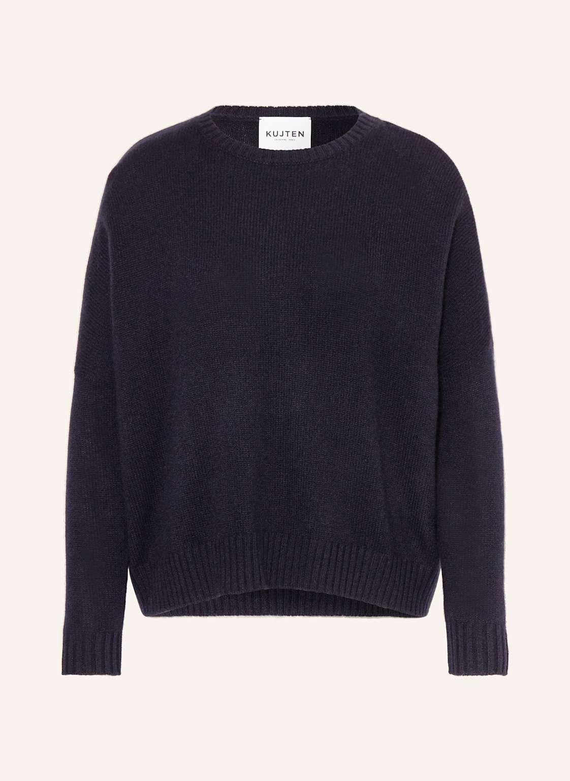 Kujten Cashmere-Pullover Amelie schwarz von KUJTEN