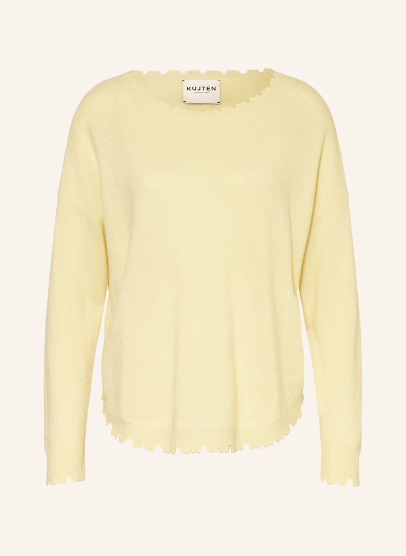 Kujten Cashmere-Pullover Melah gelb von KUJTEN