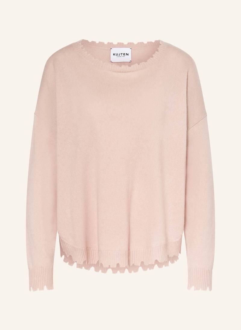 Kujten Cashmere-Pullover Melah rosa von KUJTEN
