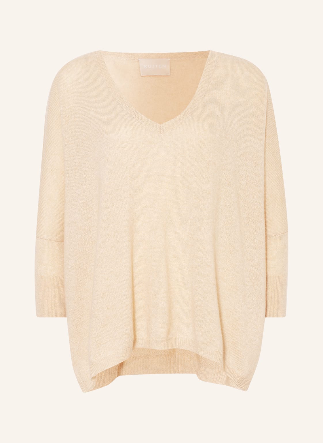 Kujten Cashmere-Pullover Minie beige von KUJTEN