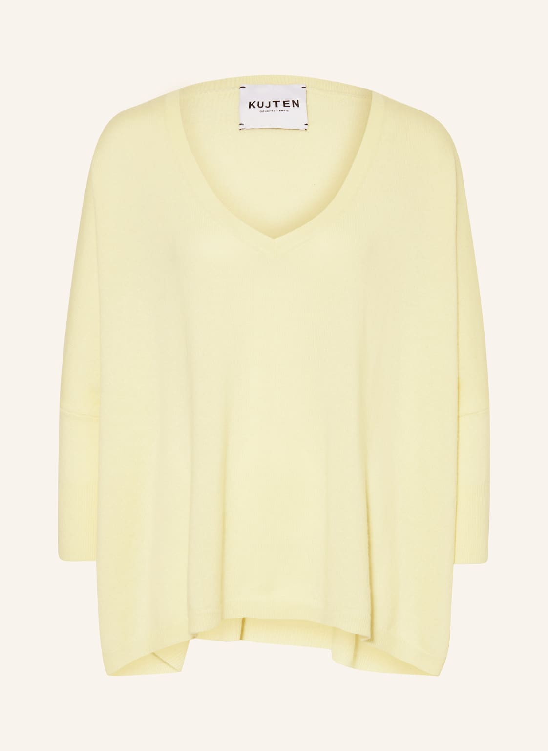 Kujten Cashmere-Pullover Minie gelb Kujten Cashmere-Pullover Minie gelb von KUJTEN