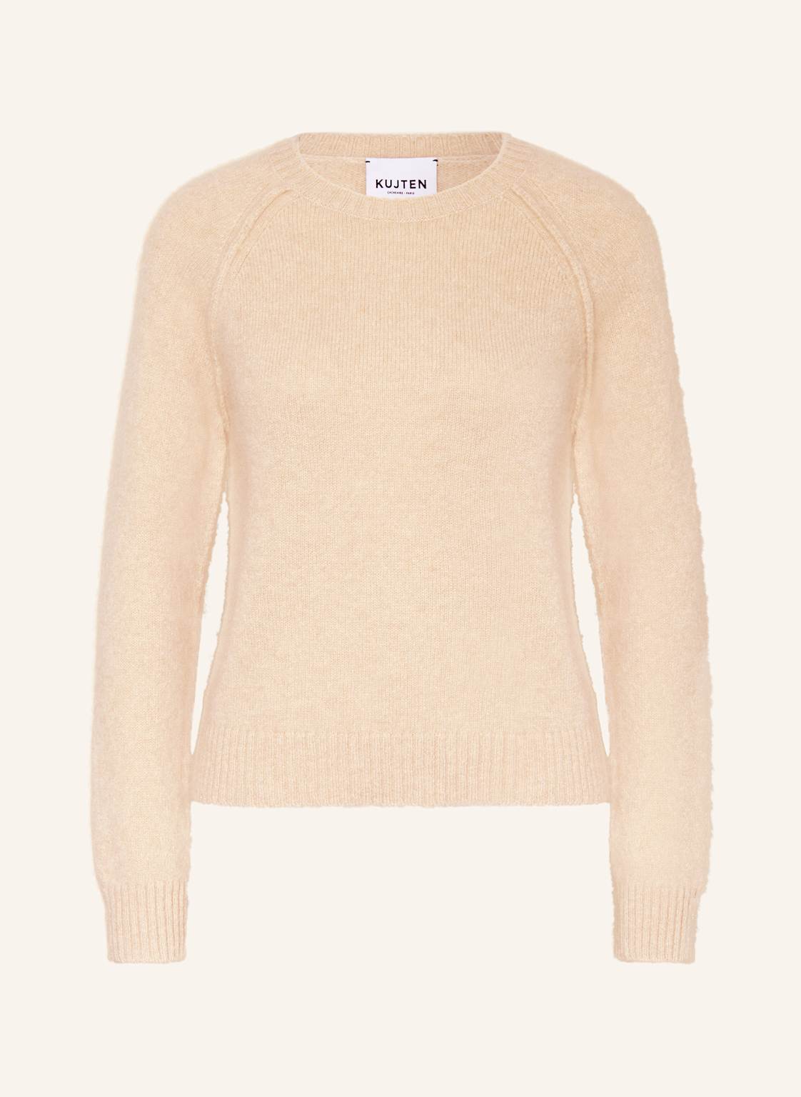 Kujten Cashmere-Pullover Nimbus beige Kujten Cashmere-Pullover Nimbus beige von KUJTEN