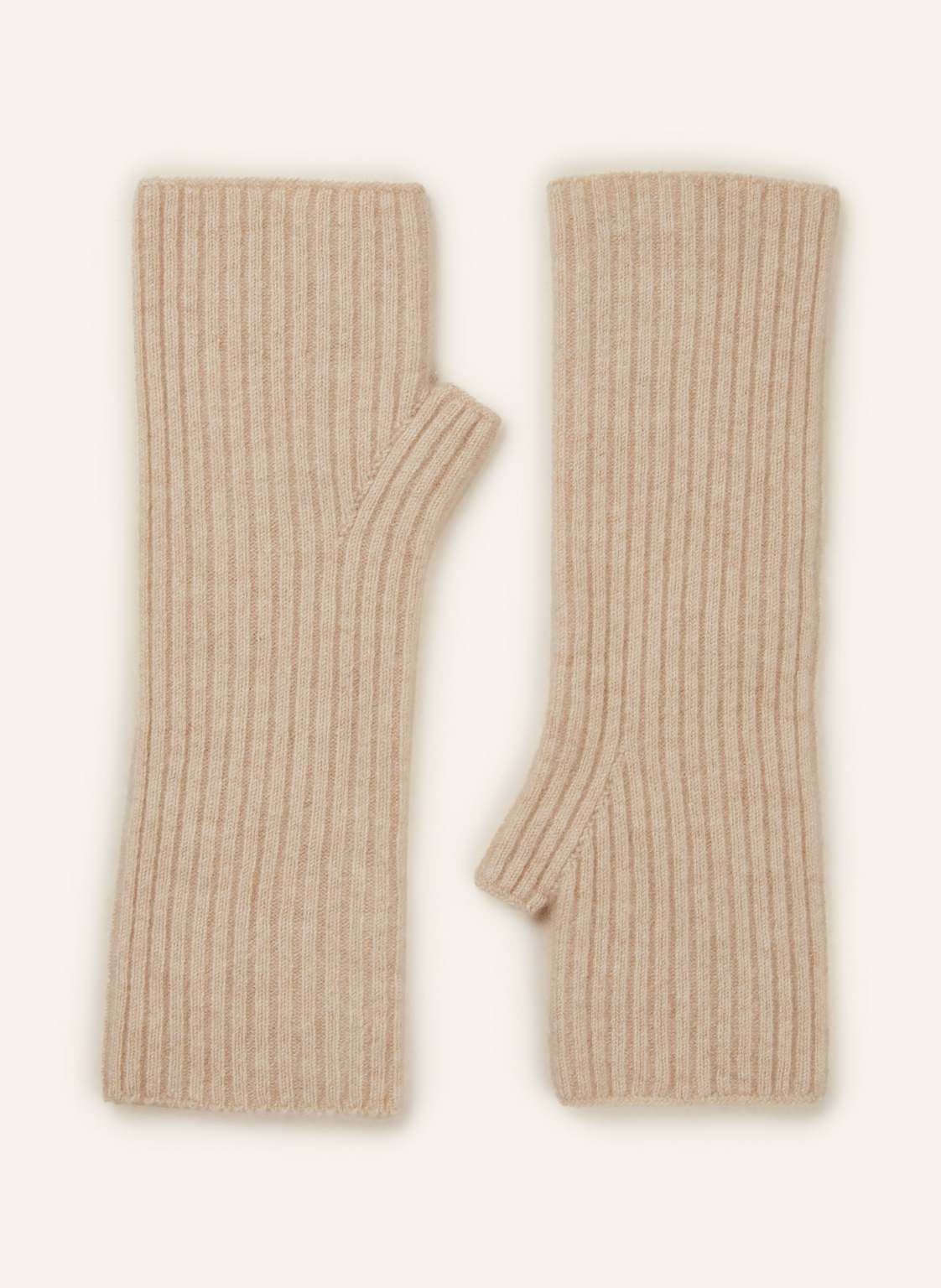 Kujten Cashmere-Stulpen Knokke beige von KUJTEN