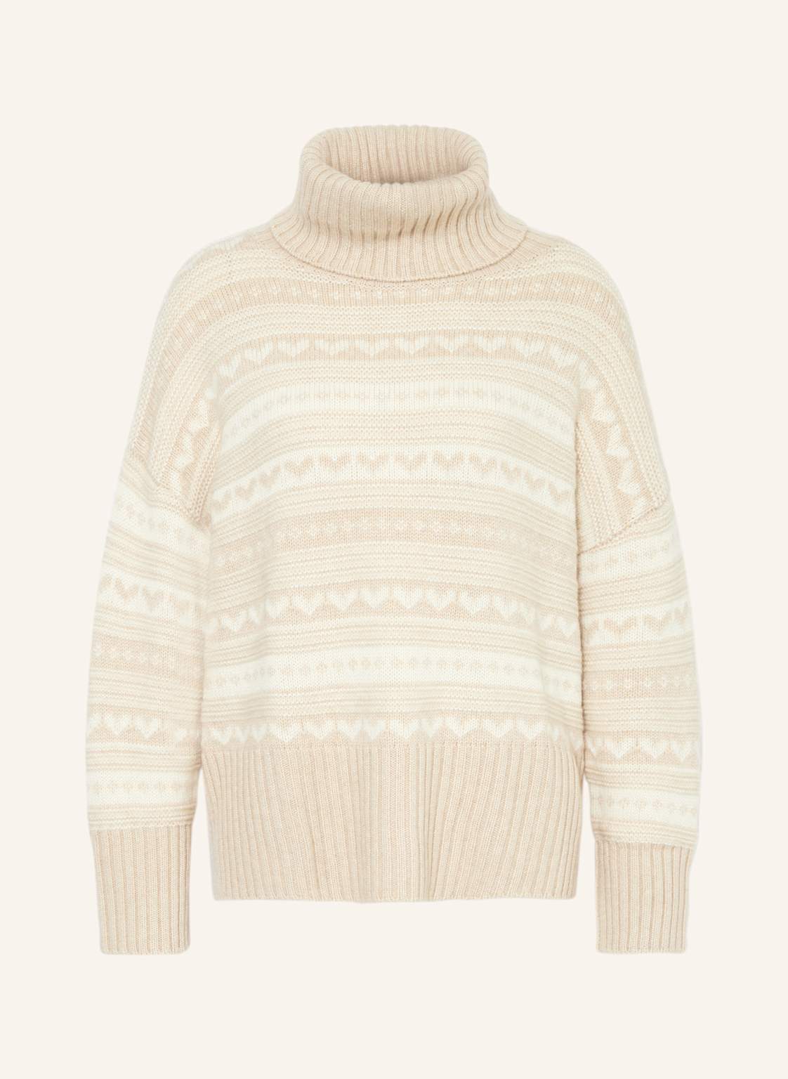 Kujten Rollkragenpullover Loulou Aus Cashmere beige von KUJTEN