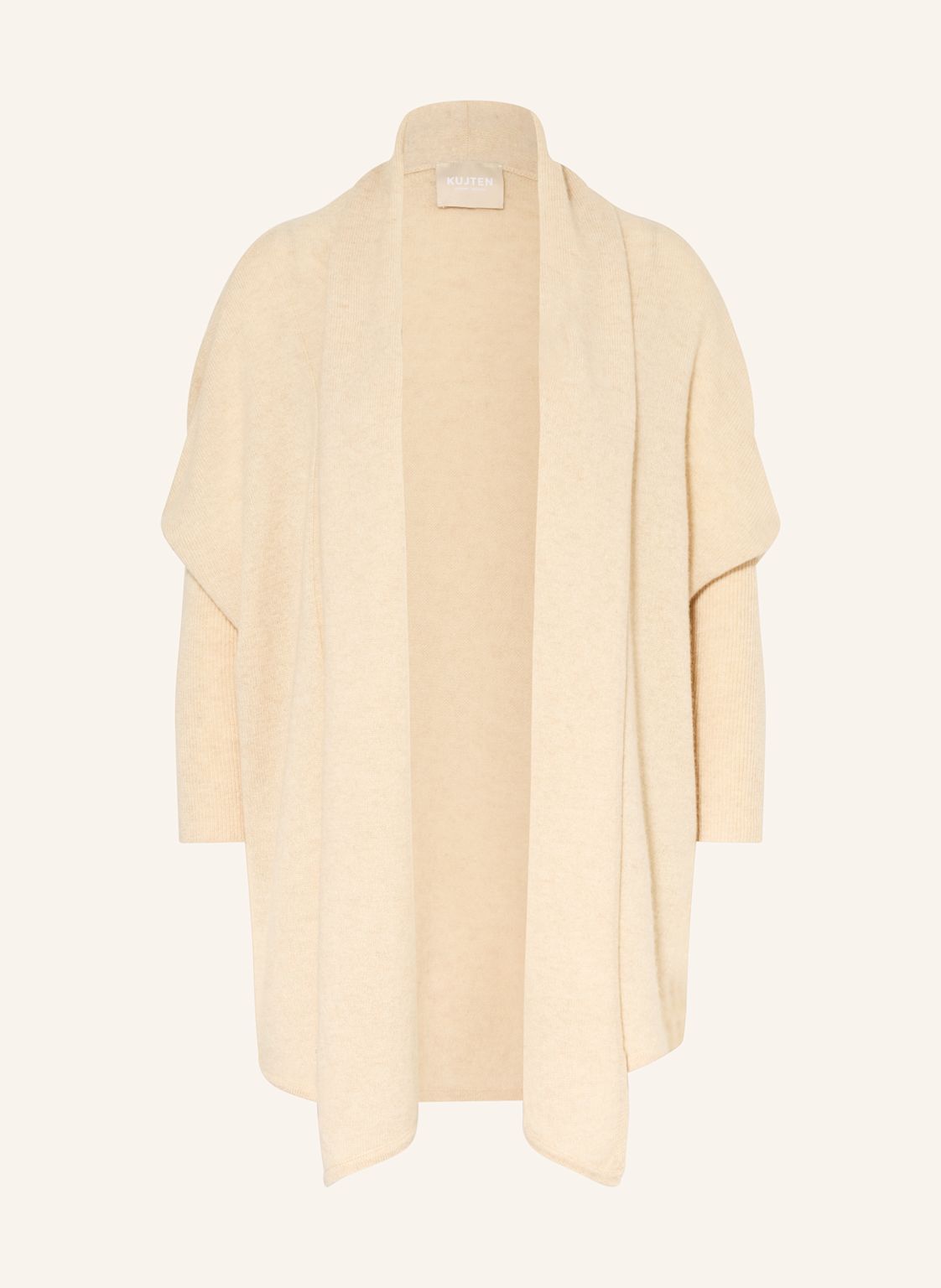 Kujten Strickhülle Louka Aus Cashmere beige Kujten Strickhülle Louka Aus Cashmere beige von KUJTEN