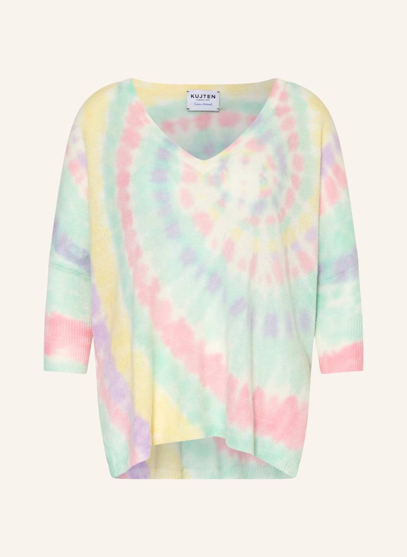 Kujten Strickshirt Minie Sunny Aus Cashmere gruen von KUJTEN