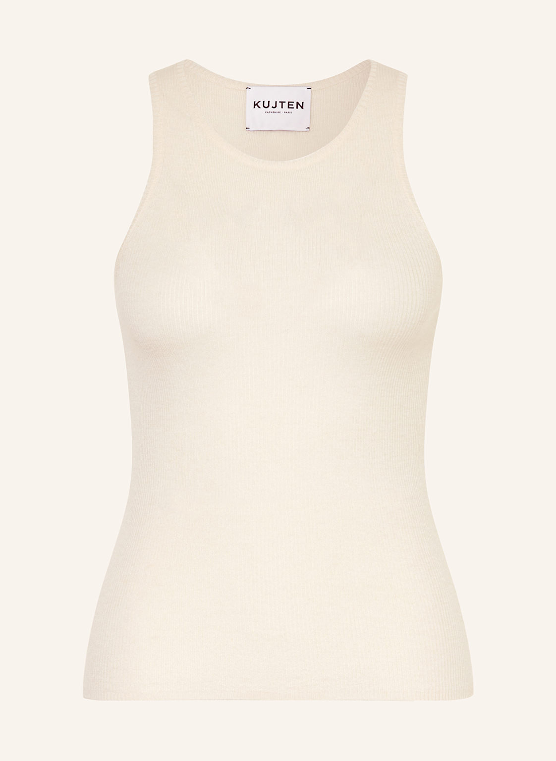 Kujten Stricktop Dunia Aus Cashmere weiss Kujten Stricktop Dunia Aus Cashmere weiss von KUJTEN