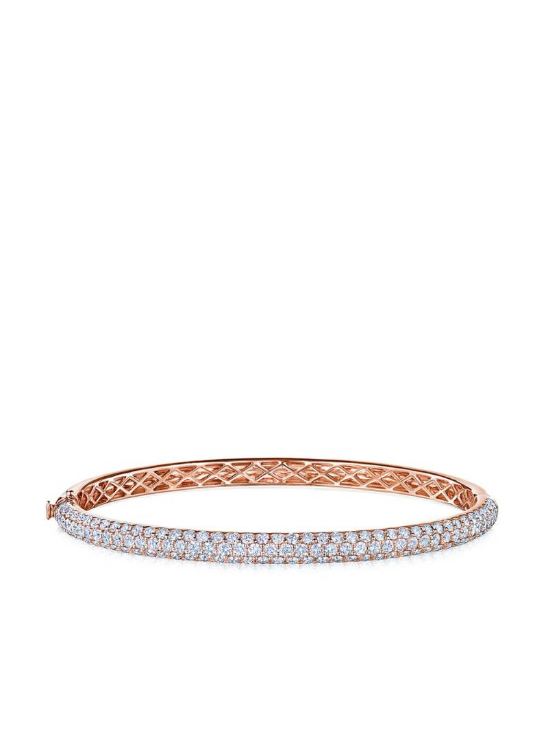 KWIAT 18kt rose gold diamond Moonlight medium bangle - Pink von KWIAT