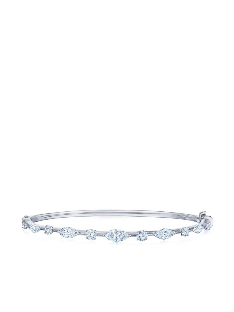 KWIAT 18kt white gold diamond Starry Night bangle - Silver von KWIAT