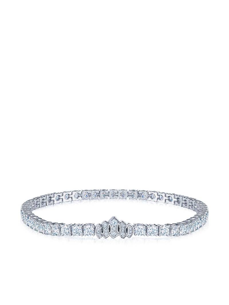 KWIAT Tiara diamond line bracelet - Silver von KWIAT