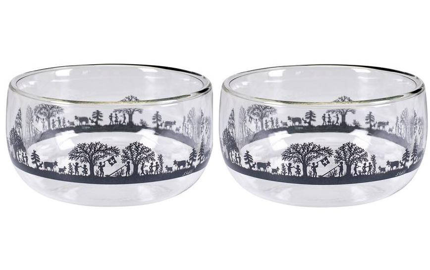 Kadastar Dessertschale »Bergchilbi 2 Stück,Schwarz/Transparent«, 2 tlg., aus Glas Kadastar Dessertschale »Bergchilbi 2 Stück,Schwarz/Transparent«, 2 tlg., aus Glas von Kadastar