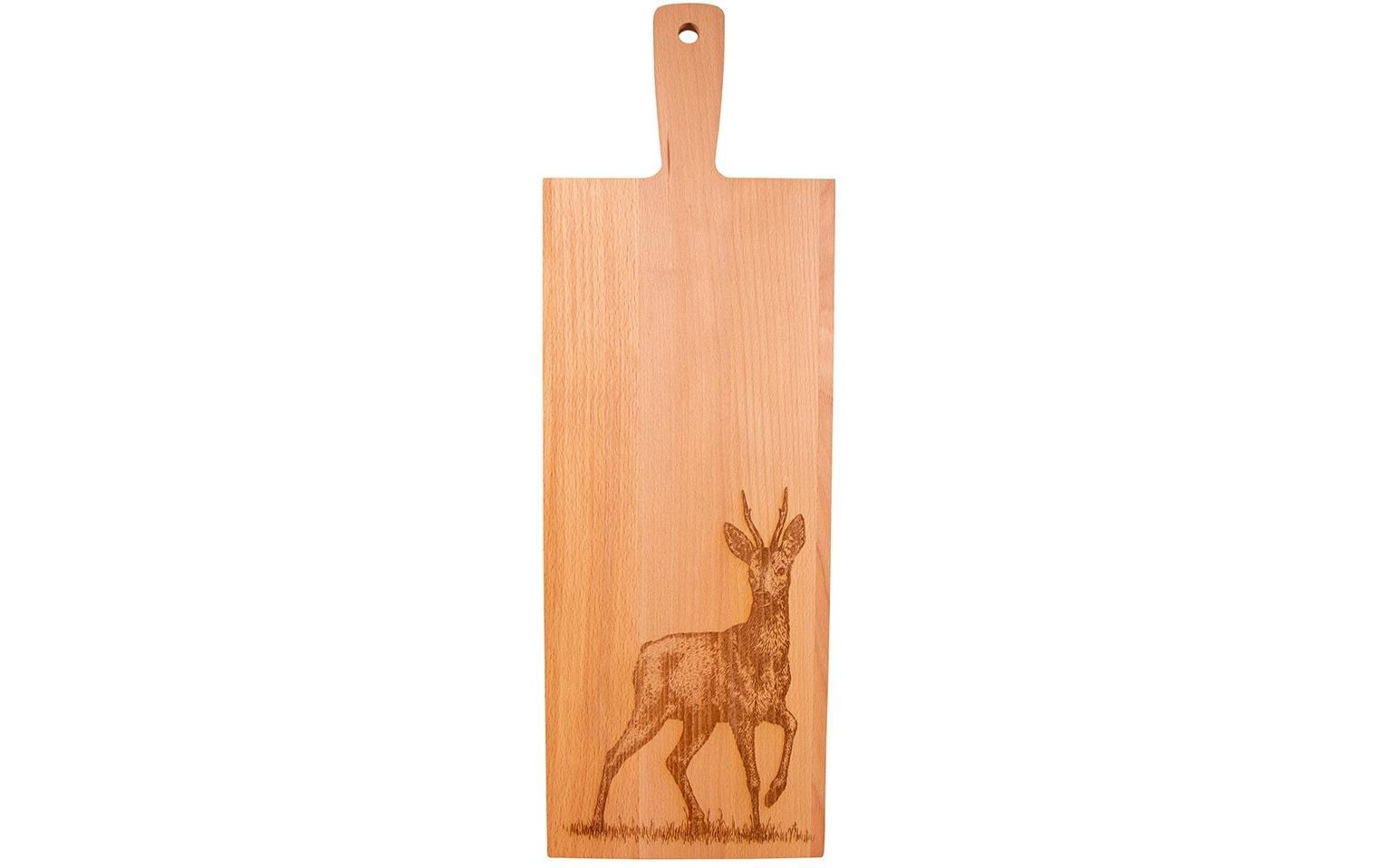 Kadastar Servierplatte »Hirsch 60 cm«, Holzart: Buche, Herkunftsland: Deutschland Kadastar Servierplatte »Hirsch 60 cm«, Holzart: Buche, Herkunftsland: Deutschland von Kadastar
