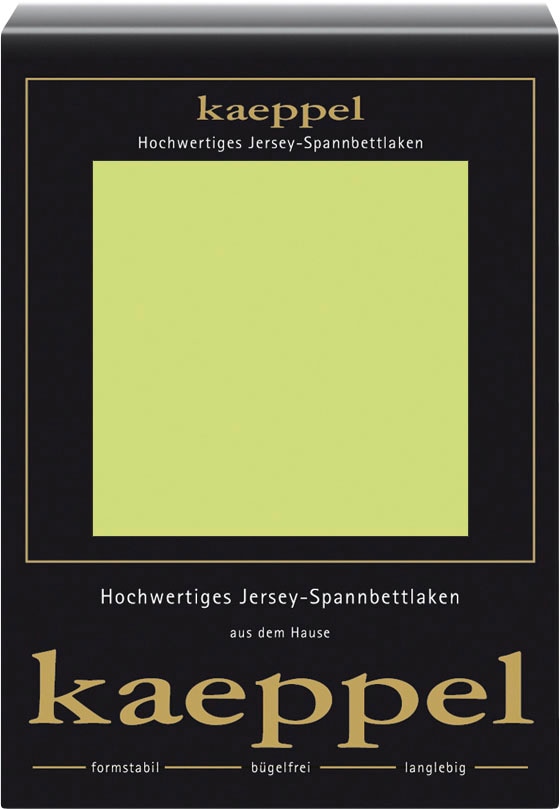 Kaeppel Spannbettlaken »Single Jersey Mako Cotton«, Bettlaken aus 100% Baumwolle Kaeppel Spannbettlaken »Single Jersey Mako Cotton«, Bettlaken aus 100% Baumwolle von Kaeppel