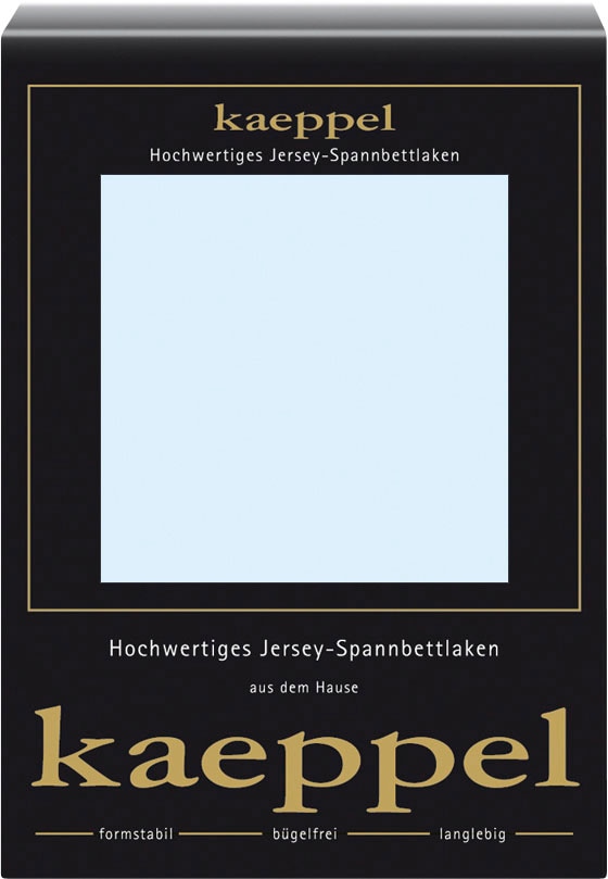 Kaeppel Spannbettlaken »Single Jersey Mako Cotton«, Bettlaken aus 100% Baumwolle Kaeppel Spannbettlaken »Single Jersey Mako Cotton«, Bettlaken aus 100% Baumwolle von Kaeppel