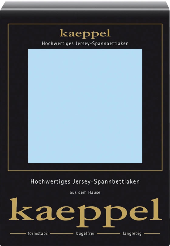 Kaeppel Spannbettlaken »Single Jersey Mako Cotton«, Bettlaken aus 100% Baumwolle Kaeppel Spannbettlaken »Single Jersey Mako Cotton«, Bettlaken aus 100% Baumwolle von Kaeppel