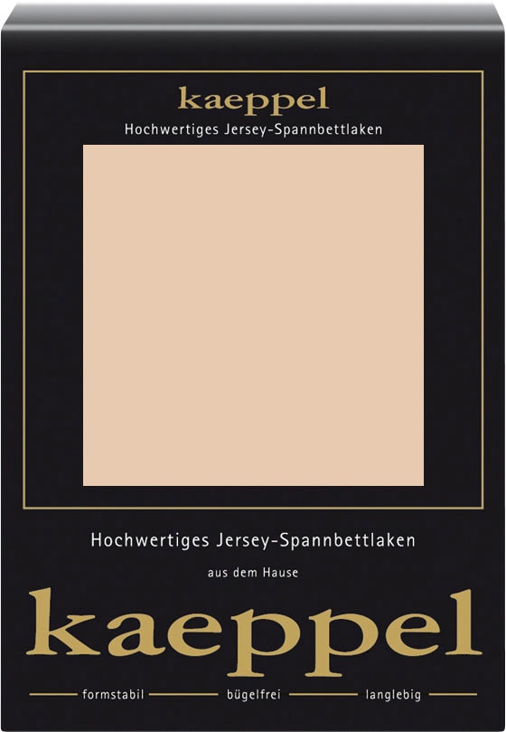 Kaeppel Spannbettlaken »Single Jersey Mako Cotton«, Bettlaken aus 100% Baumwolle Kaeppel Spannbettlaken »Single Jersey Mako Cotton«, Bettlaken aus 100% Baumwolle von Kaeppel
