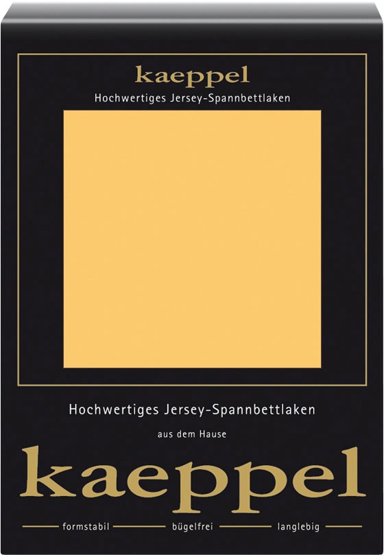 Kaeppel Spannbettlaken »Single Jersey Mako Cotton«, Bettlaken aus 100% Baumwolle Kaeppel Spannbettlaken »Single Jersey Mako Cotton«, Bettlaken aus 100% Baumwolle von Kaeppel