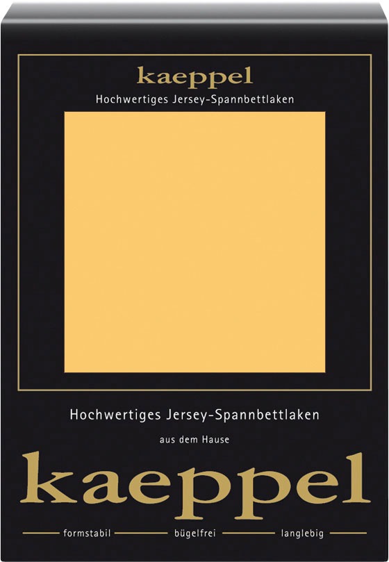 Kaeppel Spannbettlaken »Single Jersey Mako Cotton«, Bettlaken aus 100% Baumwolle Kaeppel Spannbettlaken »Single Jersey Mako Cotton«, Bettlaken aus 100% Baumwolle von Kaeppel
