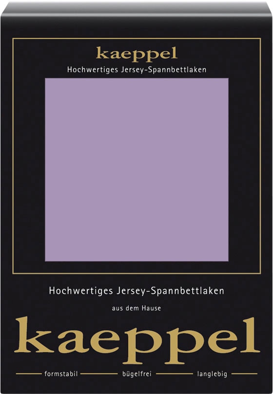 Kaeppel Spannbettlaken »Single Jersey Mako Cotton«, Bettlaken aus 100% Baumwolle Kaeppel Spannbettlaken »Single Jersey Mako Cotton«, Bettlaken aus 100% Baumwolle von Kaeppel