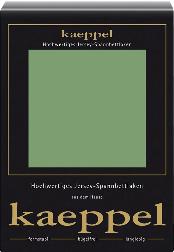 Kaeppel Spannbettlaken »Single Jersey Mako Cotton«, Bettlaken aus 100% Baumwolle Kaeppel Spannbettlaken »Single Jersey Mako Cotton«, Bettlaken aus 100% Baumwolle von Kaeppel