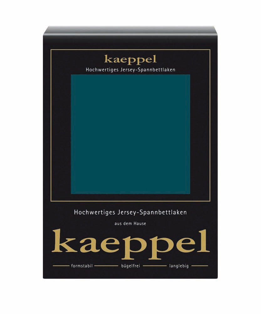 Kaeppel Spannbettlaken »Single Jersey Mako Cotton«, Bettlaken aus 100% Baumwolle Kaeppel Spannbettlaken »Single Jersey Mako Cotton«, Bettlaken aus 100% Baumwolle von Kaeppel