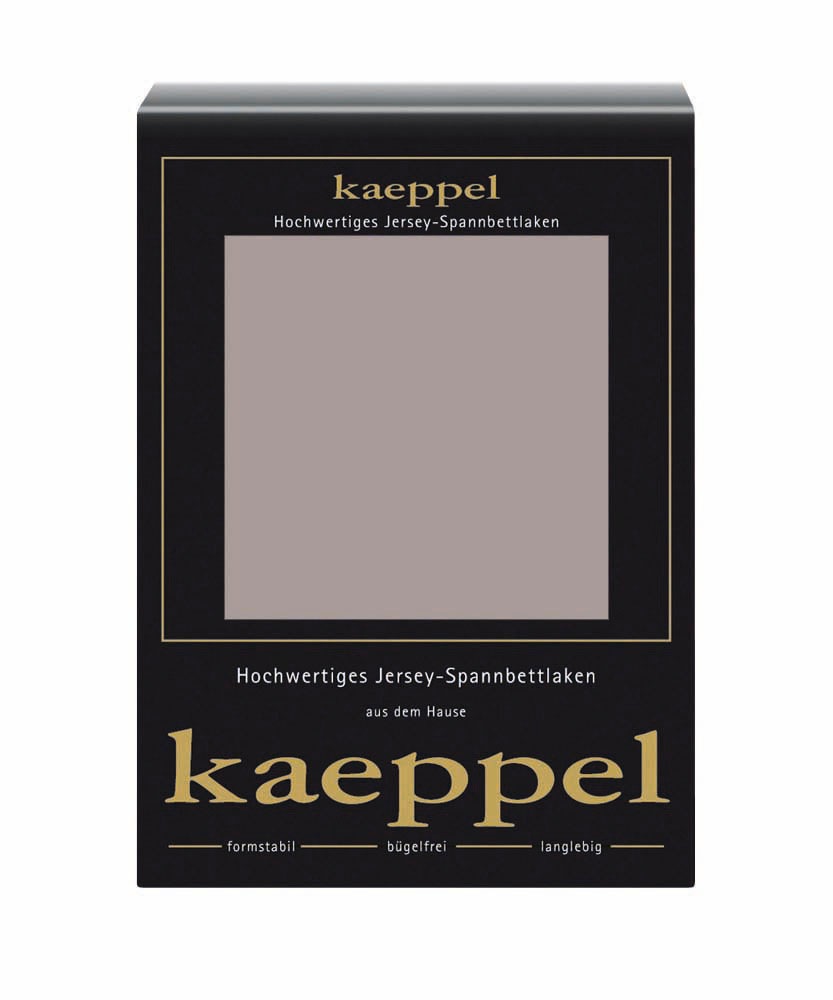 Kaeppel Spannbettlaken »Single Jersey Mako Cotton«, Bettlaken aus 100% Baumwolle von Kaeppel