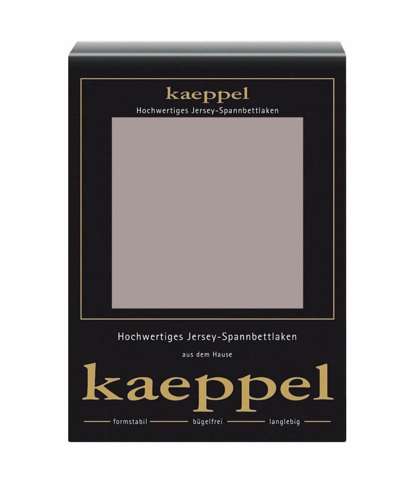 Kaeppel Spannbettlaken »Single Jersey Mako Cotton«, Bettlaken aus 100% Baumwolle von Kaeppel