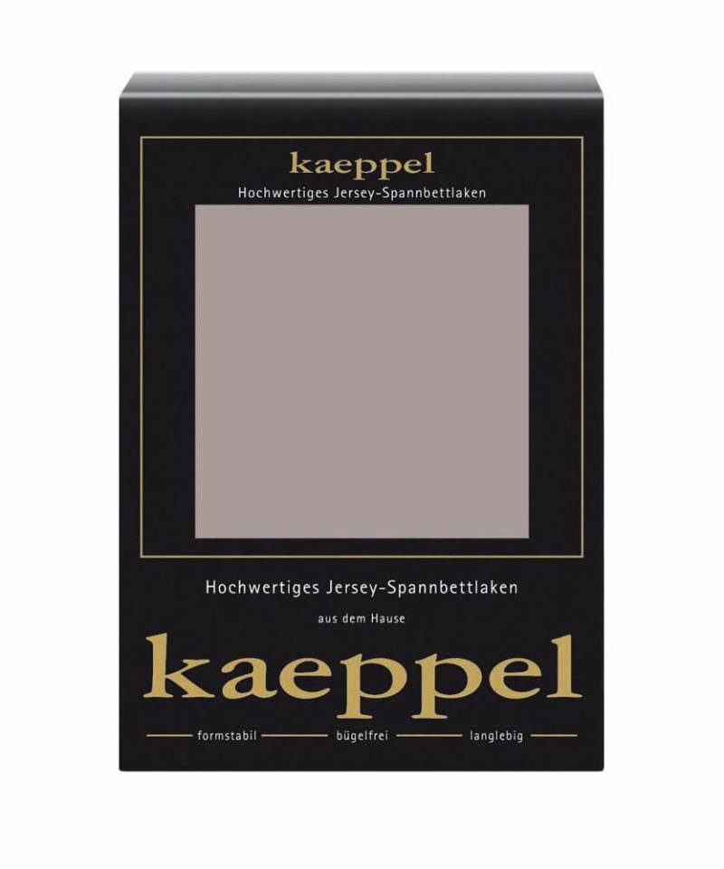 Kaeppel Spannbettlaken »Single Jersey Mako Cotton«, Bettlaken aus 100% Baumwolle von Kaeppel