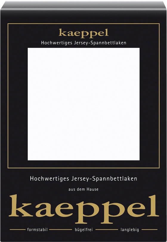 Kaeppel Spannbettlaken »Single Jersey Mako Cotton«, Bettlaken aus 100% Baumwolle Kaeppel Spannbettlaken »Single Jersey Mako Cotton«, Bettlaken aus 100% Baumwolle von Kaeppel