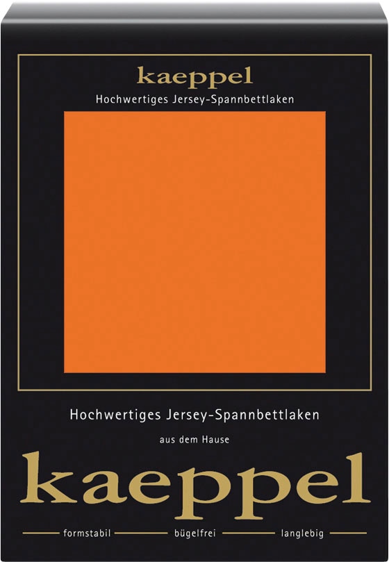 Kaeppel Spannbettlaken »Single Jersey Mako Elasthan«, aus 97% Baumwolle und 3% Elasthan Kaeppel Spannbettlaken »Single Jersey Mako Elasthan«, aus 97% Baumwolle und 3% Elasthan von Kaeppel