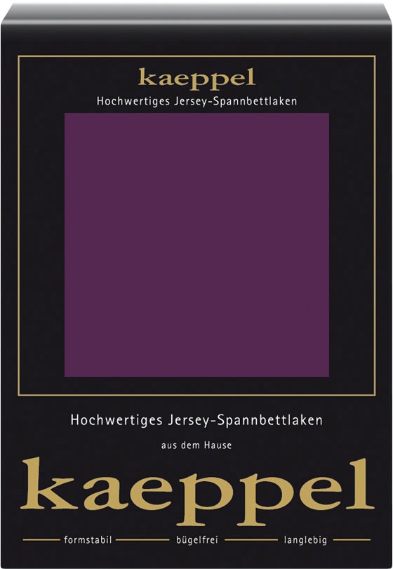 Kaeppel Spannbettlaken »Single Jersey Mako Elasthan«, aus 97% Baumwolle und 3% Elasthan Kaeppel Spannbettlaken »Single Jersey Mako Elasthan«, aus 97% Baumwolle und 3% Elasthan von Kaeppel