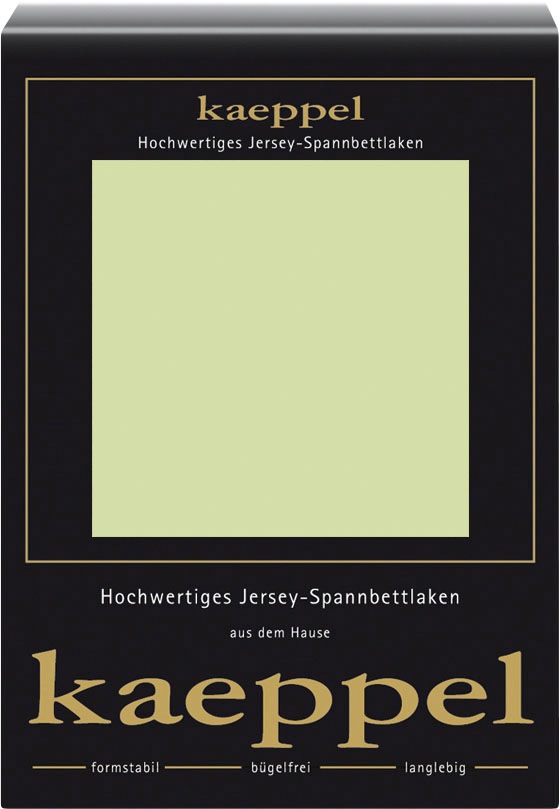 Kaeppel Spannbettlaken »Single Jersey Mako Elasthan«, aus 97% Baumwolle und 3% Elasthan Kaeppel Spannbettlaken »Single Jersey Mako Elasthan«, aus 97% Baumwolle und 3% Elasthan von Kaeppel