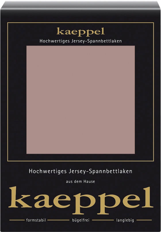 Kaeppel Spannbettlaken »Single Jersey Mako Elasthan«, aus 97% Baumwolle und 3% Elasthan Kaeppel Spannbettlaken »Single Jersey Mako Elasthan«, aus 97% Baumwolle und 3% Elasthan von Kaeppel