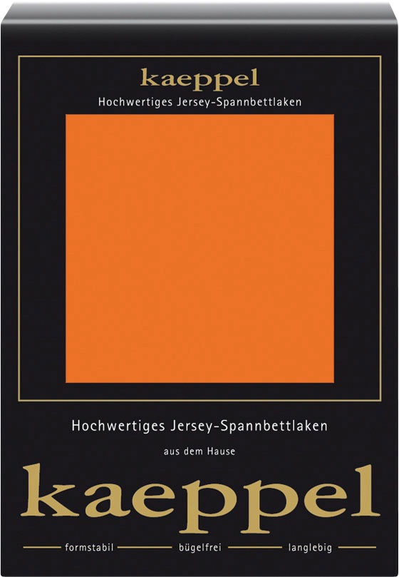 Kaeppel Spannbettlaken »Single Jersey Mako Elasthan«, aus 97% Baumwolle und 3% Elasthan Kaeppel Spannbettlaken »Single Jersey Mako Elasthan«, aus 97% Baumwolle und 3% Elasthan von Kaeppel