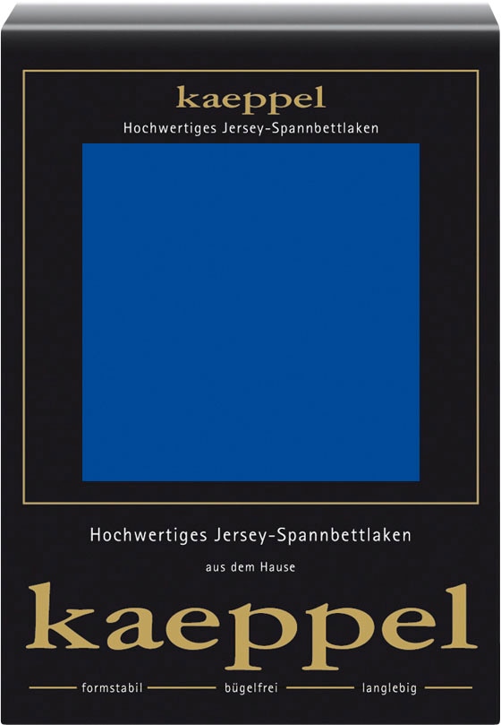 Kaeppel Spannbettlaken »Single Jersey Mako Elasthan«, aus 97% Baumwolle und 3% Elasthan Kaeppel Spannbettlaken »Single Jersey Mako Elasthan«, aus 97% Baumwolle und 3% Elasthan von Kaeppel