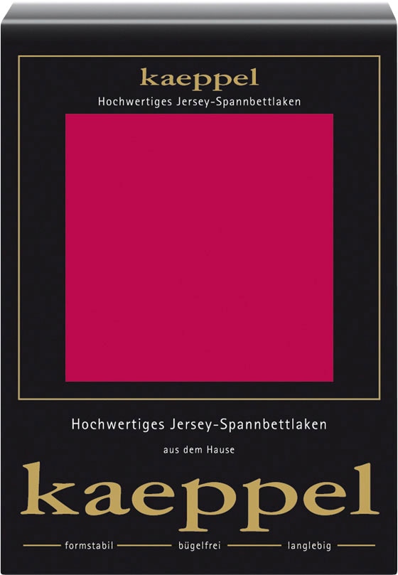 Kaeppel Spannbettlaken »Single Jersey Mako Elasthan«, aus 97% Baumwolle und 3% Elasthan Kaeppel Spannbettlaken »Single Jersey Mako Elasthan«, aus 97% Baumwolle und 3% Elasthan von Kaeppel