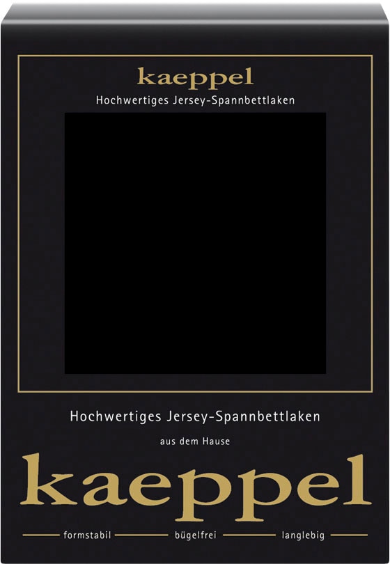 Kaeppel Spannbettlaken »Single Jersey Mako Elasthan«, aus 97% Baumwolle und 3% Elasthan Kaeppel Spannbettlaken »Single Jersey Mako Elasthan«, aus 97% Baumwolle und 3% Elasthan von Kaeppel