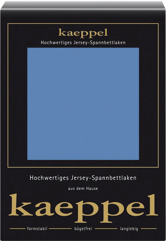 Kaeppel Spannbettlaken »Single Jersey Mako Elasthan«, aus 97% Baumwolle und 3% Elasthan Kaeppel Spannbettlaken »Single Jersey Mako Elasthan«, aus 97% Baumwolle und 3% Elasthan von Kaeppel