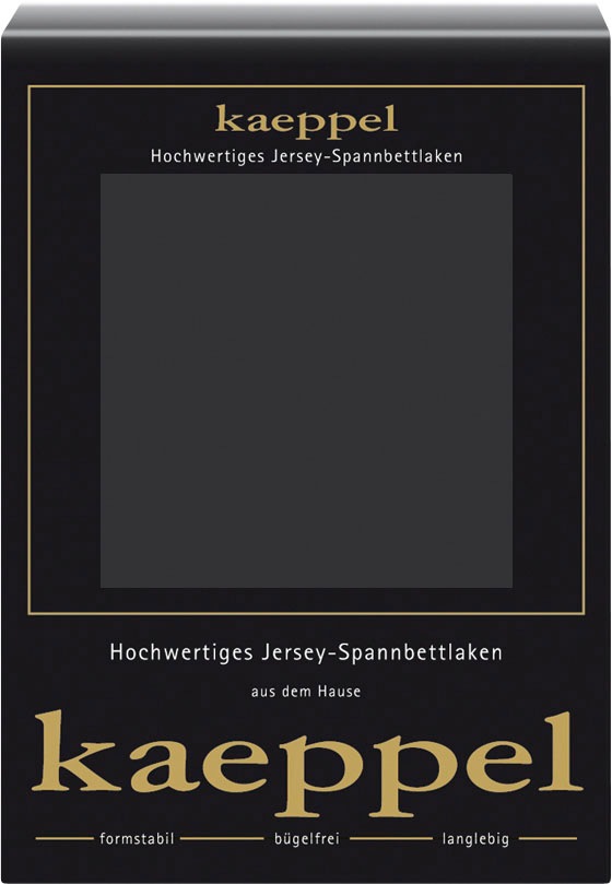 Kaeppel Spannbettlaken »Single Jersey Mako Elasthan«, aus 97% Baumwolle und 3% Elasthan Kaeppel Spannbettlaken »Single Jersey Mako Elasthan«, aus 97% Baumwolle und 3% Elasthan von Kaeppel