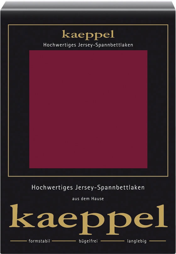 Kaeppel Spannbettlaken »Spannbettlaken Biber«, 100% Baumwolle, kuschelig weich ideal für Winter von Kaeppel