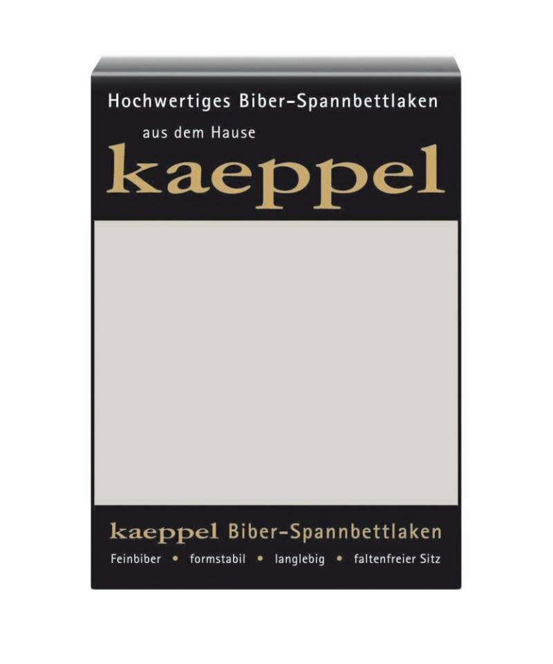 Kaeppel Spannbettlaken »Spannbettlaken Biber«, 100% Baumwolle, kuschelig weich ideal für Winter von Kaeppel