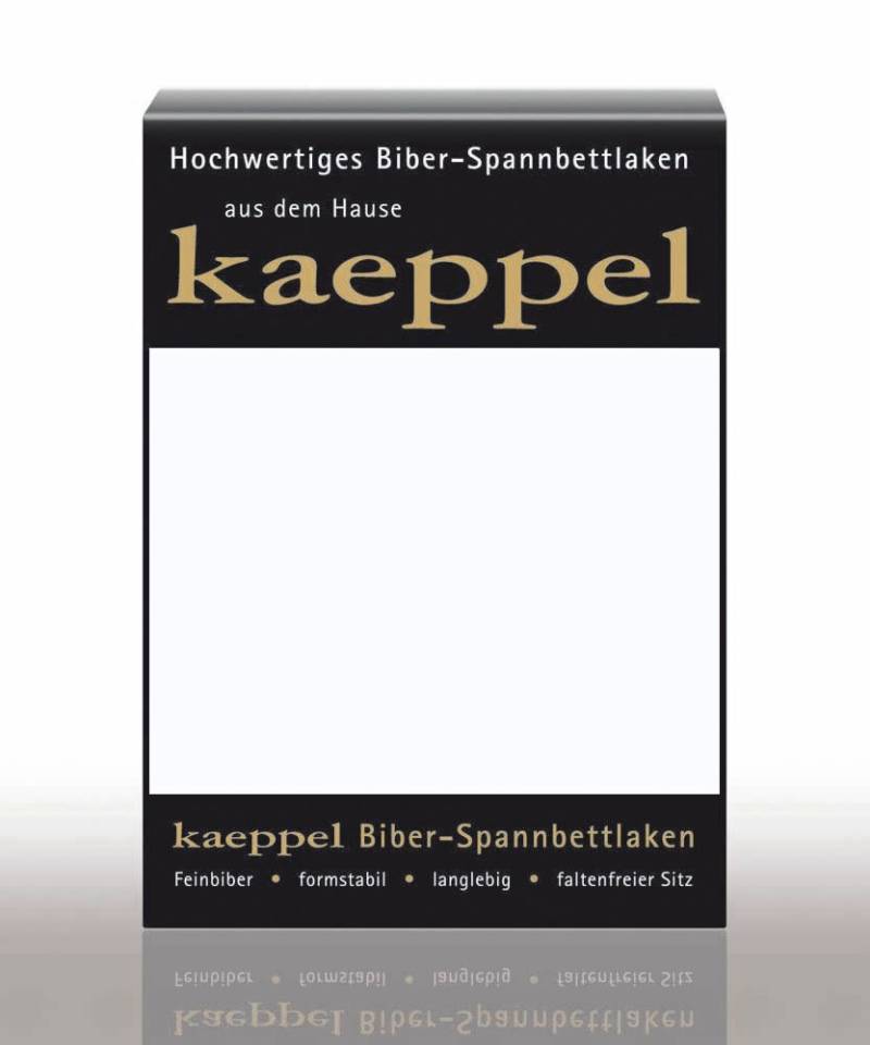 Kaeppel Spannbettlaken »Spannbettlaken Biber«, 100% Baumwolle, kuschelig weich ideal für Winter von Kaeppel