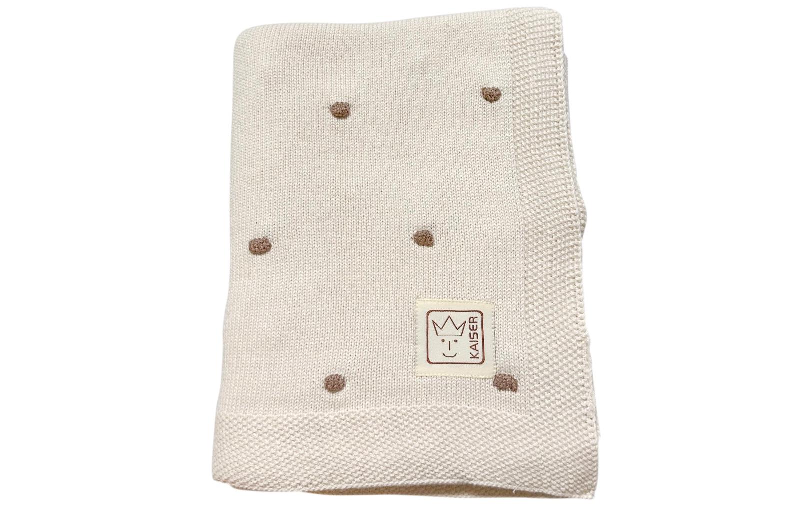 Kaiser Babydecke »Knots creme/knots light brown 80 x 100 cm« Kaiser Babydecke »Knots creme/knots light brown 80 x 100 cm« von Kaiser