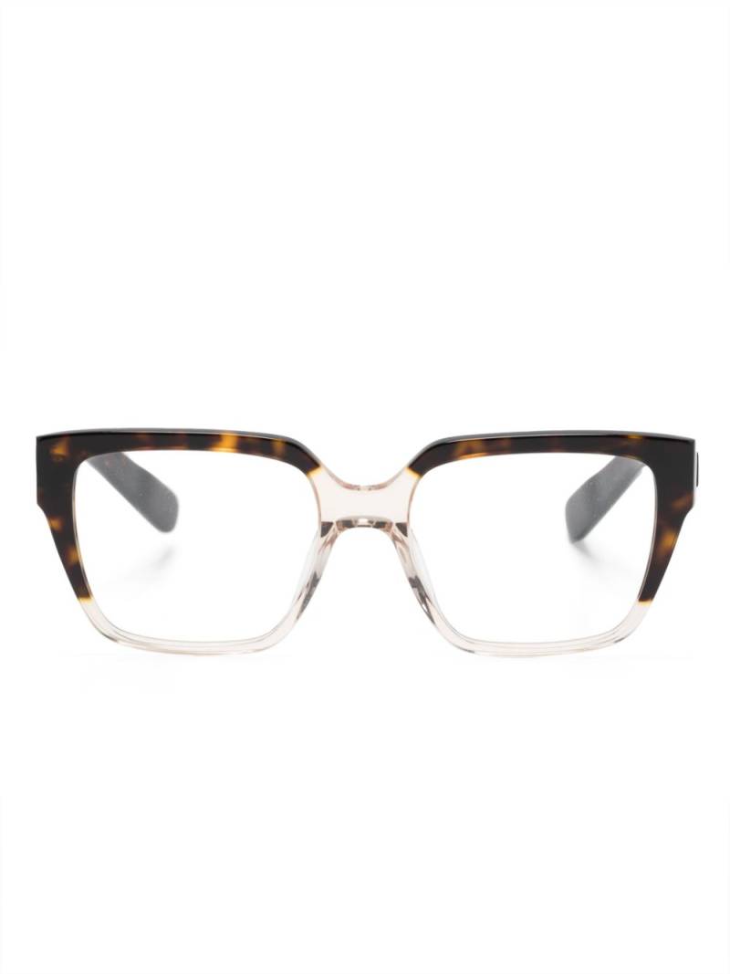 Kaleos Cuevas 003 square-frame glasses - Brown von Kaleos