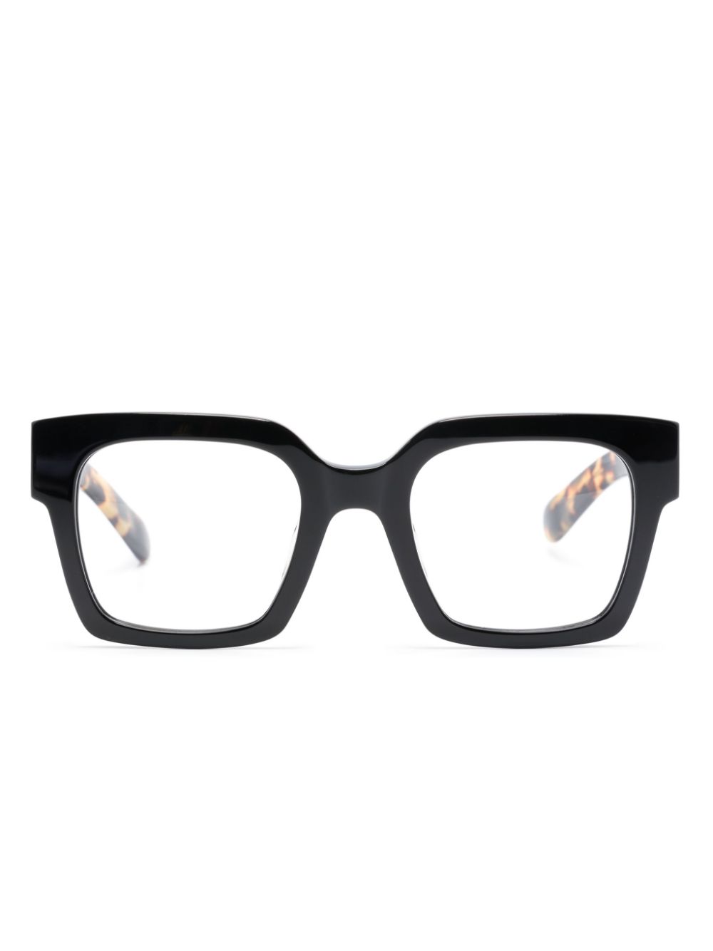 Kaleos Tar 001 square-frame glassed - Black von Kaleos