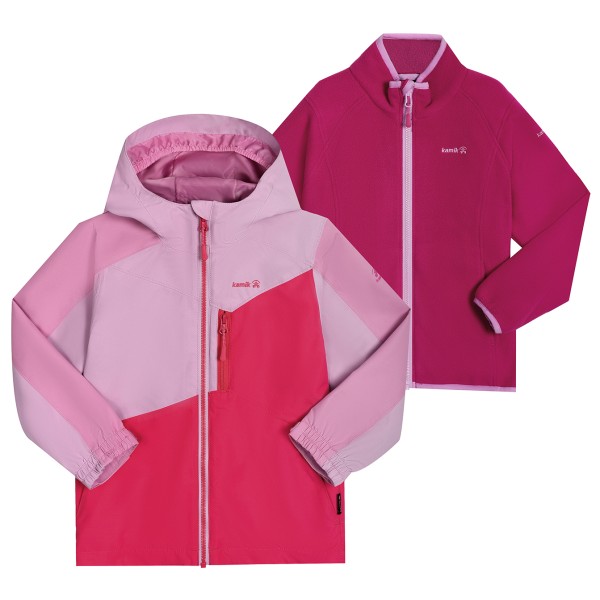 Kamik - Kid's Estella - Regenjacke Gr 110 rosa von Kamik