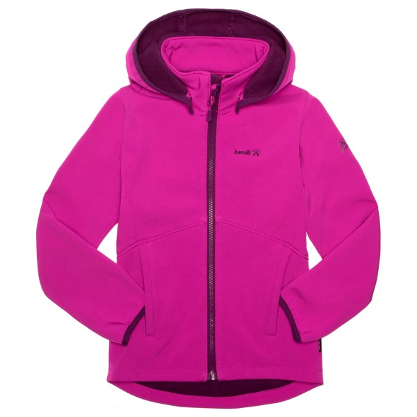 Kamik - Kid's Faye - Softshelljacke Gr 104;110;116;122;128;152;164;176 blau;rosa von Kamik