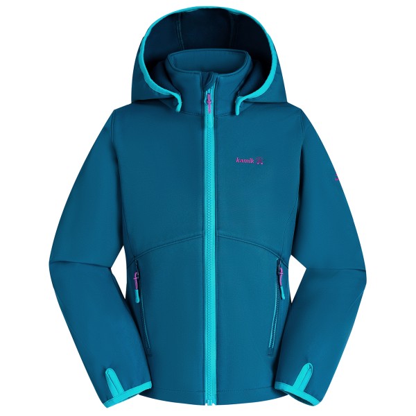 Kamik - Kid's Faye - Softshelljacke Gr 116 blau von Kamik