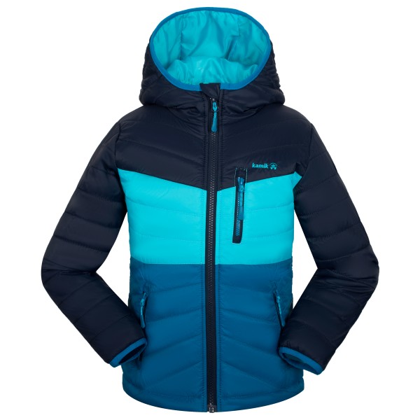 Kamik - Kid's Harley - Kunstfaserjacke Gr 104;110;116;122;128;152;176 blau von Kamik